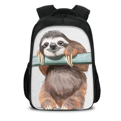 China Simple Style Waterproof School Bags For Kids Teenagers Backpack With Cartoon Pattern Customization for sale