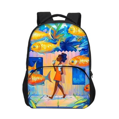 China Wholesale Cartoon Pattern Customization Waterproof Children School Bags Large Capacity Nylon Backpack For Children for sale