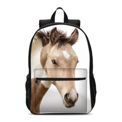 China With USB wholesale unisex popular waterproof ergonomic school backpack clear cartoon printing school bag for kids for sale