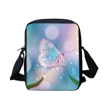 China New Arrival Casual And Durable Women Fashion Small Sling Bag Colorful Butterfly Shoulder Bag Hot Sale Cross - Body Bag For Ladies for sale