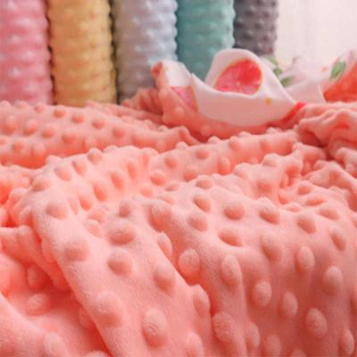 China Factory Tear-resistant 100% Polyester Crystal Velvet Velboa Super Soft Velor Fabric For Plush Toys for sale