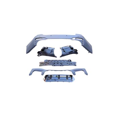 China Plastic For BMW New 5 Series G30G38 525li 540i Refurbished With Surrounding Front M5 Big Bar Rear Lip for sale