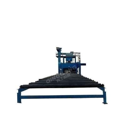 China Construction Material Stores Roller Conveyor Shot Blasting Machine/Roller Conveyor Shot Blasting Cleaning Machine for sale