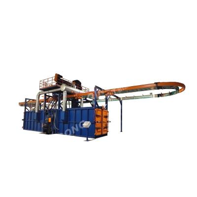 China The Tunnel Type Overhead Building Material Stores Rail The Cleaning Blasting Equipment Price for sale