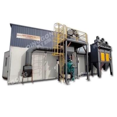 China Machinery Repair Shops Sandblasting Room Factory Sandblasting Room Ventilation Blasting Room for sale