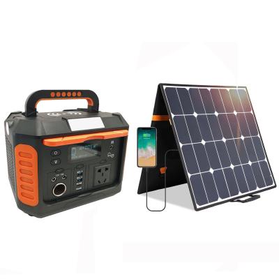 China portable wireless charging station 180w 1000w lifepo4, 500w generator power station solar portable power supply station 220v for sale