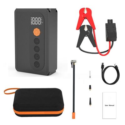 China Portable Passenger Car Power Bank Car Jump Start Mini 4 Small Battery 12v 24v USB Powerbank Car Jump Starter For Car for sale