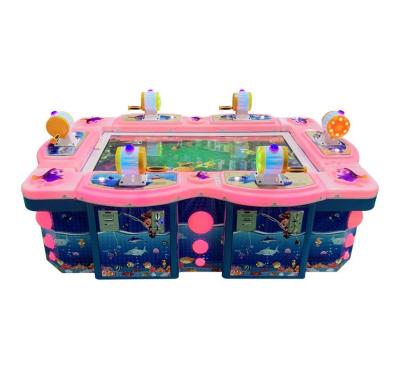 China Amusement Adult Children Fishing Pond Simulator Arcade Equipment 300W 1 Year Warranty for sale