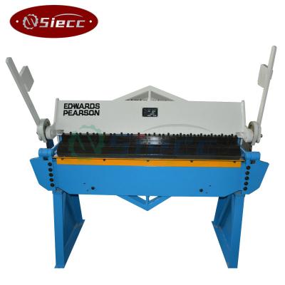 China Repair Shops Machinery Manual Metal Sheet / Manual Sheet Bender Press Brake Bending Machine PBB-2.0*1270 for sale