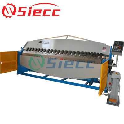 China W62Y 0.8x6000mm carbon steel sheet metal tool hydraulic folding machine/ceiling folding/hydraulic backrest for sale