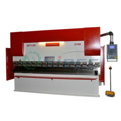 China Hotels Semi Automatic Stainless Steel 250t 4000mm 10mm 300 Ton 200 Ton Hydraulic Press Brake Machine for sale