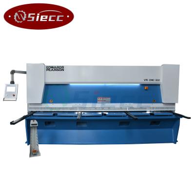 China Construction Material Stores SIECC 6X3200 QC12Y Hydraulic Sheet Shear Machine Price for sale