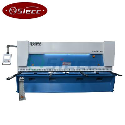 China Building material stores SIECC BRAND 4mm*2500 hydraulic shear steel plate cutting machinery steel plate shear for sale