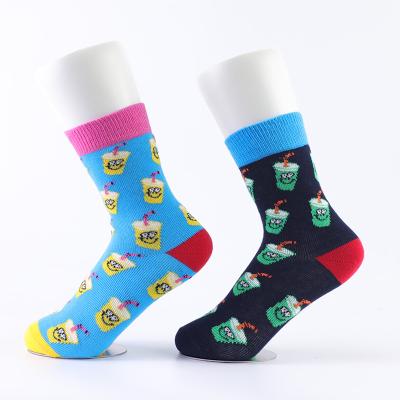 China Wholesale QUICK DRY Customized Cute Kids Happy Socks Kids Socks Colorful Boy And Girl Socks for sale