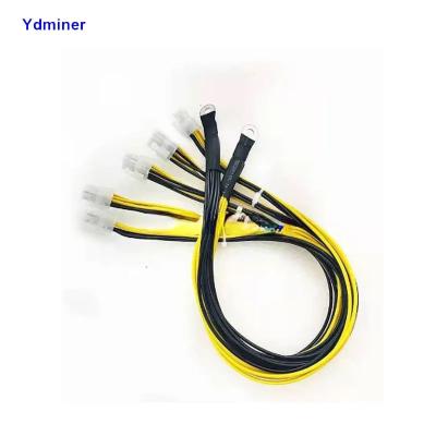 China 10pcs 6Pin S7 S9 Power Cables AMP3 PCIE Splitter For Asic Ethereum Bitcoin Miner for sale