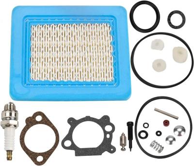 China Aluminum Alloy Carburetor Repair Kit For 498260 492495 493762 5HP Quantum Vertical Shaft Engine Lawn Mower Yard Machine Craftsman Snowblower for sale