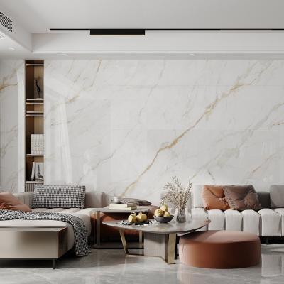 China Glazed porcelain polished glazed marble look slabs 800x2600 marble stone flooring big slab tile for bathroom living room decor for sale