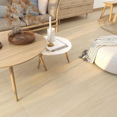 China Modern Good quality matt porcelain floor tiles wood grain warm color for living room bedroom indoor tiles ceramic for sale