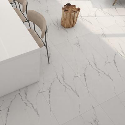 China Modern soft light cheap white porcelain wall floor tiles rustic tiles for interior decoration for sale