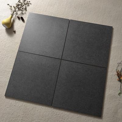 China Chinese Style black granite paving stone rustic tiles 400x400mm outdoor chinese porcelain tiles garden for sale