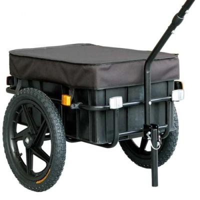 China Other Foldable Bike Trailer / Bicycle Cargo Transport Trailers Attachment To Bicycling for sale