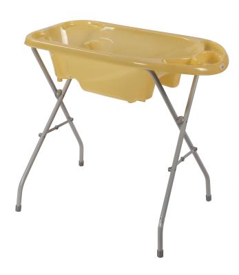 China Eco-friendly Material Baby Bath With Stand And Infant Bathtub With Foot for sale