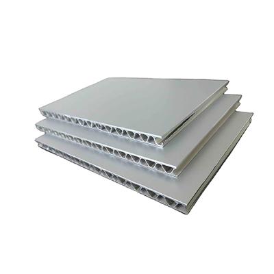 China Better Flatness Best Corrugated Aluminum Core Customized Color Aluminum Corrugated Core Composite Panel For Exterior Wall for sale