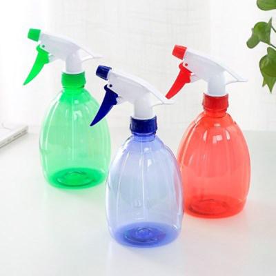 China Durable Garden BPA Free Material Empty Plastic Spray Bottles Multi Purpose Use Spray Bottle For Hair for sale