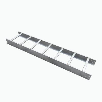 China Factory Price Aluminum Alloy Industrial Ladder Type Aluminum Alloy Cable Tray Accessories For Wires for sale