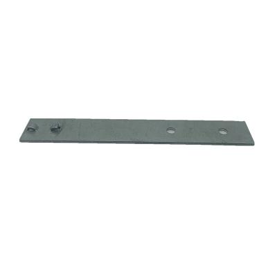 China Modern Customized Thickness Metal Straight Bracing Flat Bracket Plates Fixing Brace for sale