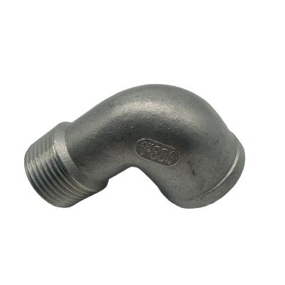 China For Hogs 304 Stainless Steel Internal and External Thread 90 Degree Elbow Internal and External Elbow for sale