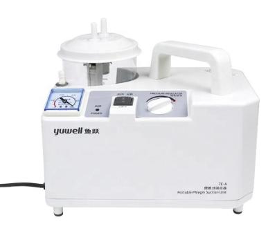 China Yuwell Portable Medical Metal Phlegm Suction Unit Machine 7e-a for sale