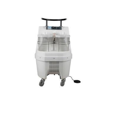 China Medical Metal Quiet And Powerful Mobile Medical Suction Unit With Large Volume Mjx13 for sale