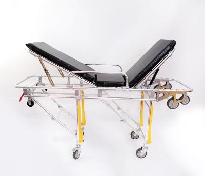 China Easy Durable Antiseptic For Sterilization Ambulance Stretcher Aluminum Alloy Car Stretcher Medical Equipment for sale