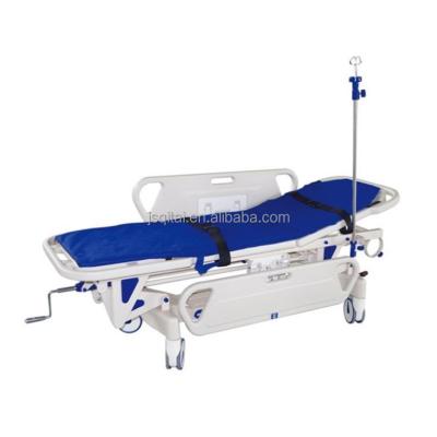 China Cheap Metal Transfer Car Hospital Used Manual Transport Stretcher for sale