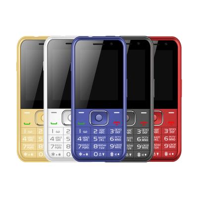 China Build in 4g keypad mobile phones 2SIM cards 2.4inch feature flash unclocked phone for sale