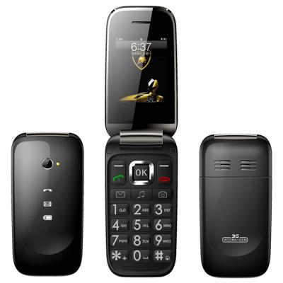 China Build in New Economy TANGBEY C201W Flip Phone Keypad Mobile Phones 3G Flash Keypad Feature with Camera for sale