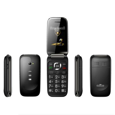 China Build In Flash ECON C201G 2.4 Inch Dual SIM Card GSM Flip Mobile Phone 2G With Camera Vibration FM BT for sale