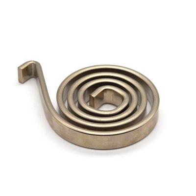 China Custom Flat Coil Spring Spiral Small Constant Force Plate Retractable Spring Heavy for sale