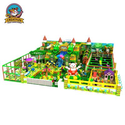 China Manufacturer 3-12years Indoor Kids Playground Equipment Jumping Naughty Castle for sale