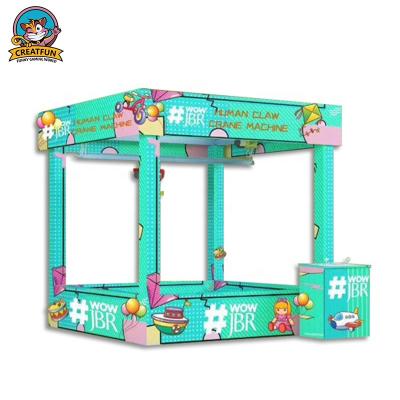 China Can Put Different Gifts Inside Human Machine Coin Operated Crane Games Amusement Game Toy Claw Happy Selling For Kids for sale