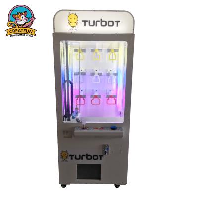 China Can Put Different Gifts Inside Claw Crane Vending Game 9 Holes Mini Key Master Prize Vending Coin Operated Machine for sale