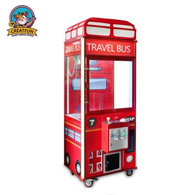 China Toys about 5-10 inch coin operated phone price vending crane claw game machine claw vending machine for sale