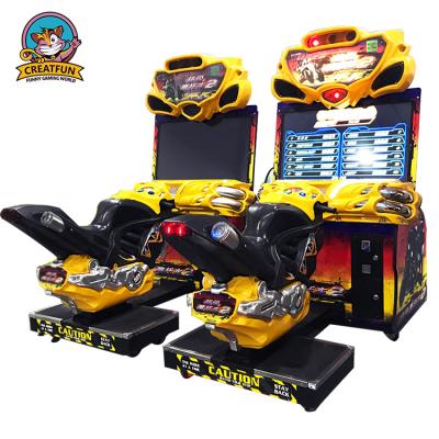 China Entertainment Hall Factory Hot Price Motor Racing Machine Arcade Motor Racing Game Machine for sale