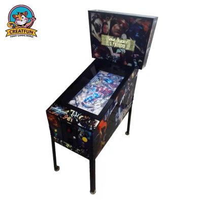 China LED Light with Music 2 Screen Folding Virtual Pinball Machine with 60 Pinball Games for sale