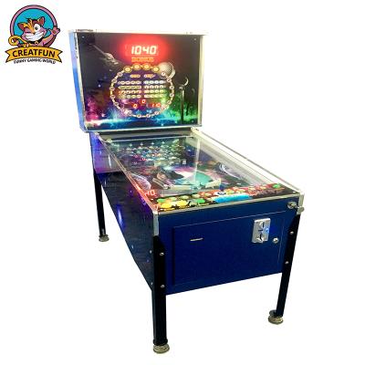 China LED Light With Music Electronic Game New Cheap Coin Operated Pinball Game Machine For Kids for sale