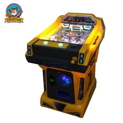 China LED Light with Music Most Popular Coin Operated Marble Shooting Game Pinball Vending Machine for Kids for sale