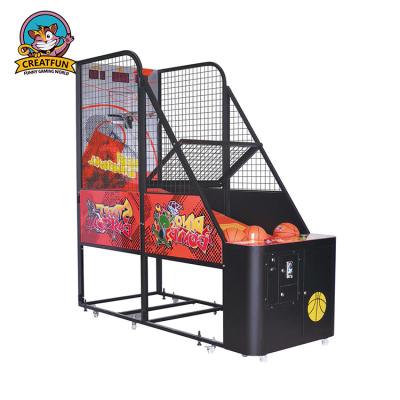 China Coin Operated Equipment /Wooden Cabinet /Plastic Basketball Exercise Game Arcade Basketball Game Machine For Sale for sale