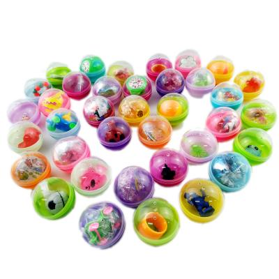 China Wholesale plastic toy gashapon small egg surprise toys plastic capsule for kids for sale