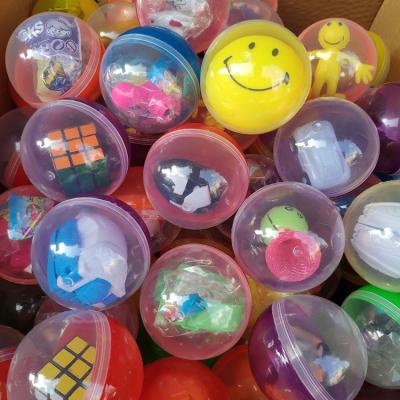 China PP wholesale cheap 75 mm plastic capsule egg toy for vending machine for sale